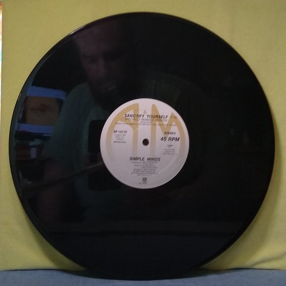 Simple Minds Sanctify Yourself 1986 Single Vinyl record - Picture 3 of 4